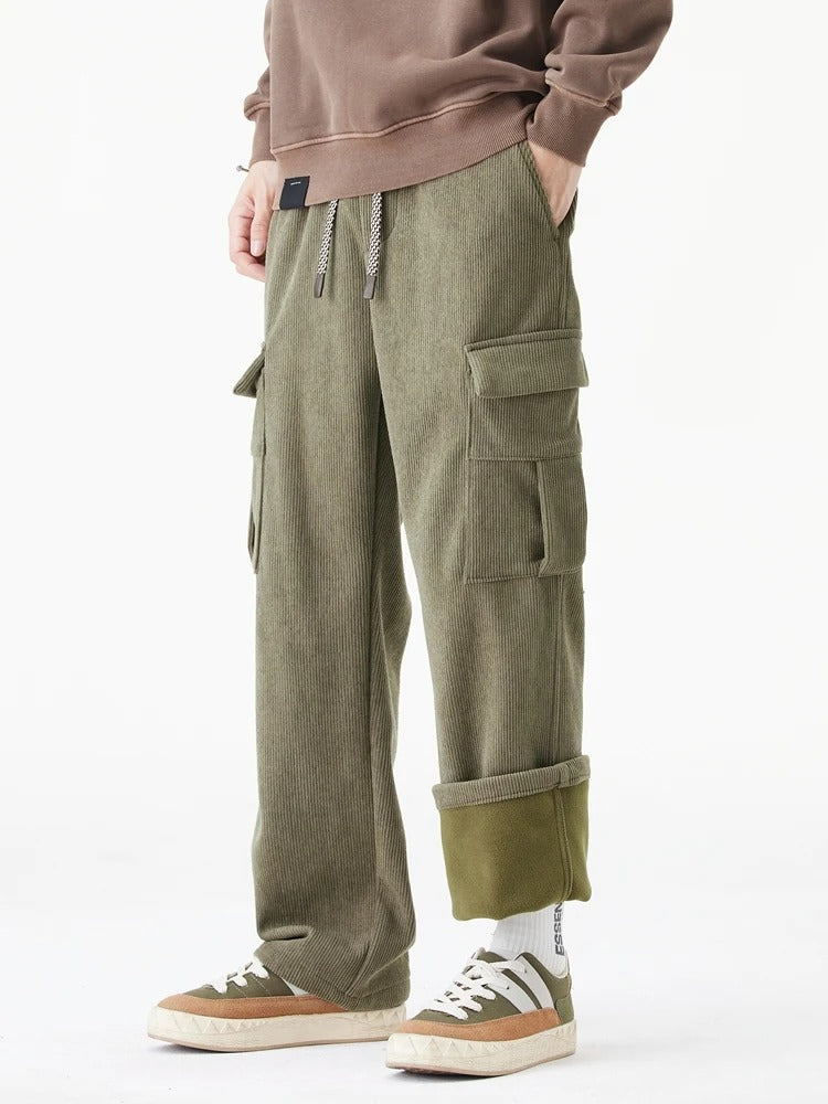 RAINIER FLEECE LINED CORDUROY PANTS