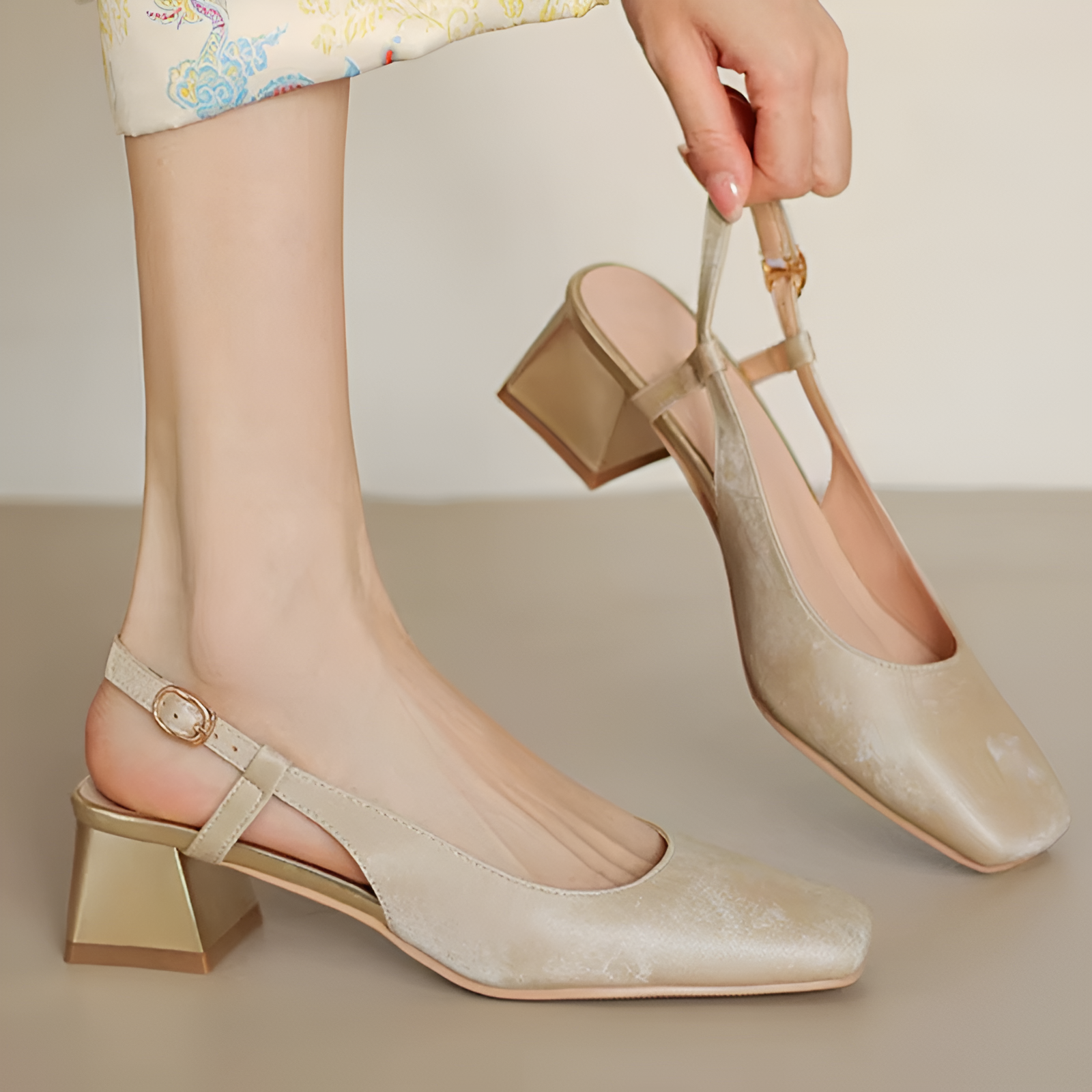 Siena Slingback Heels