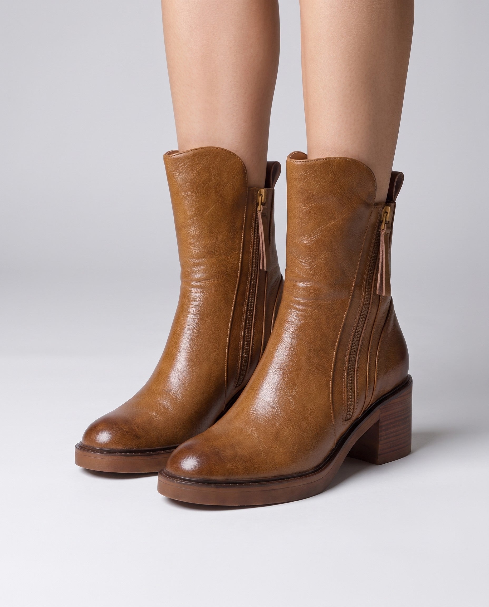 Marlena Block Heel Boots