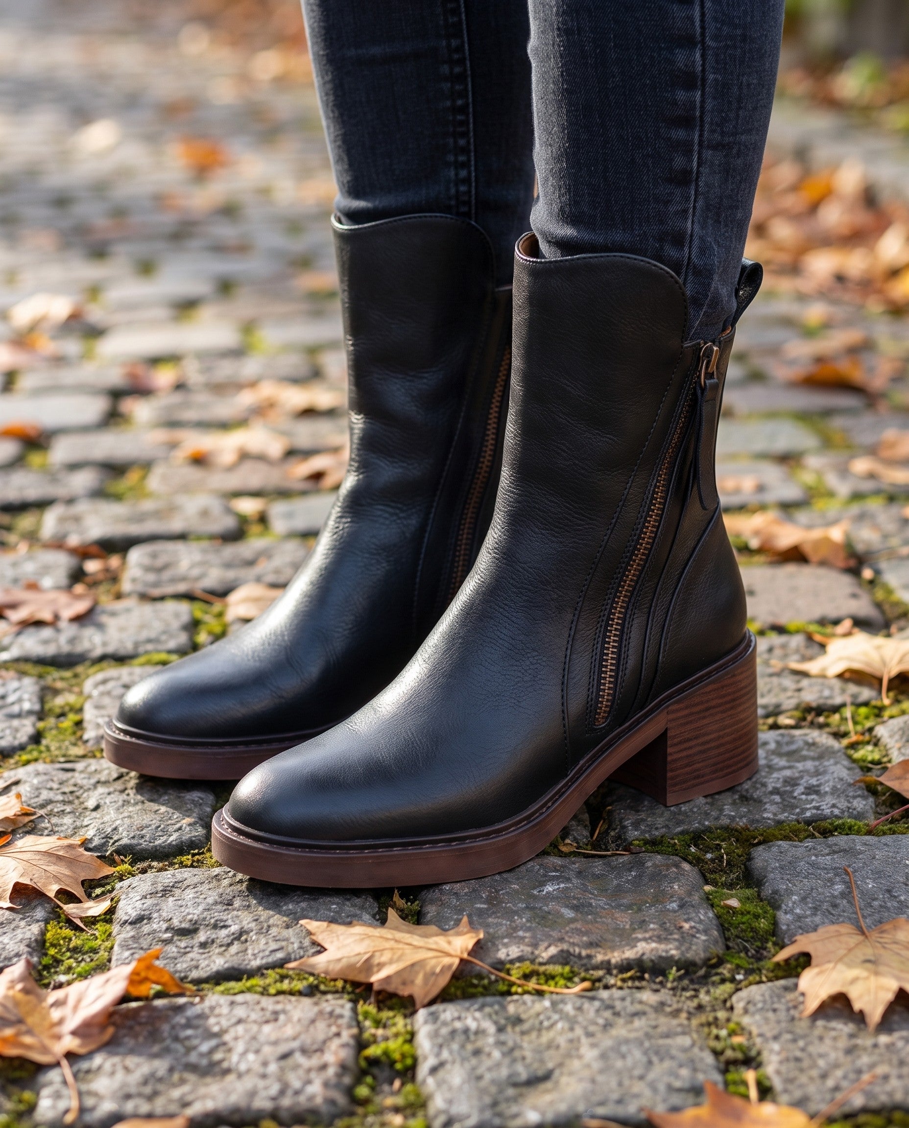 Marlena Block Heel Boots