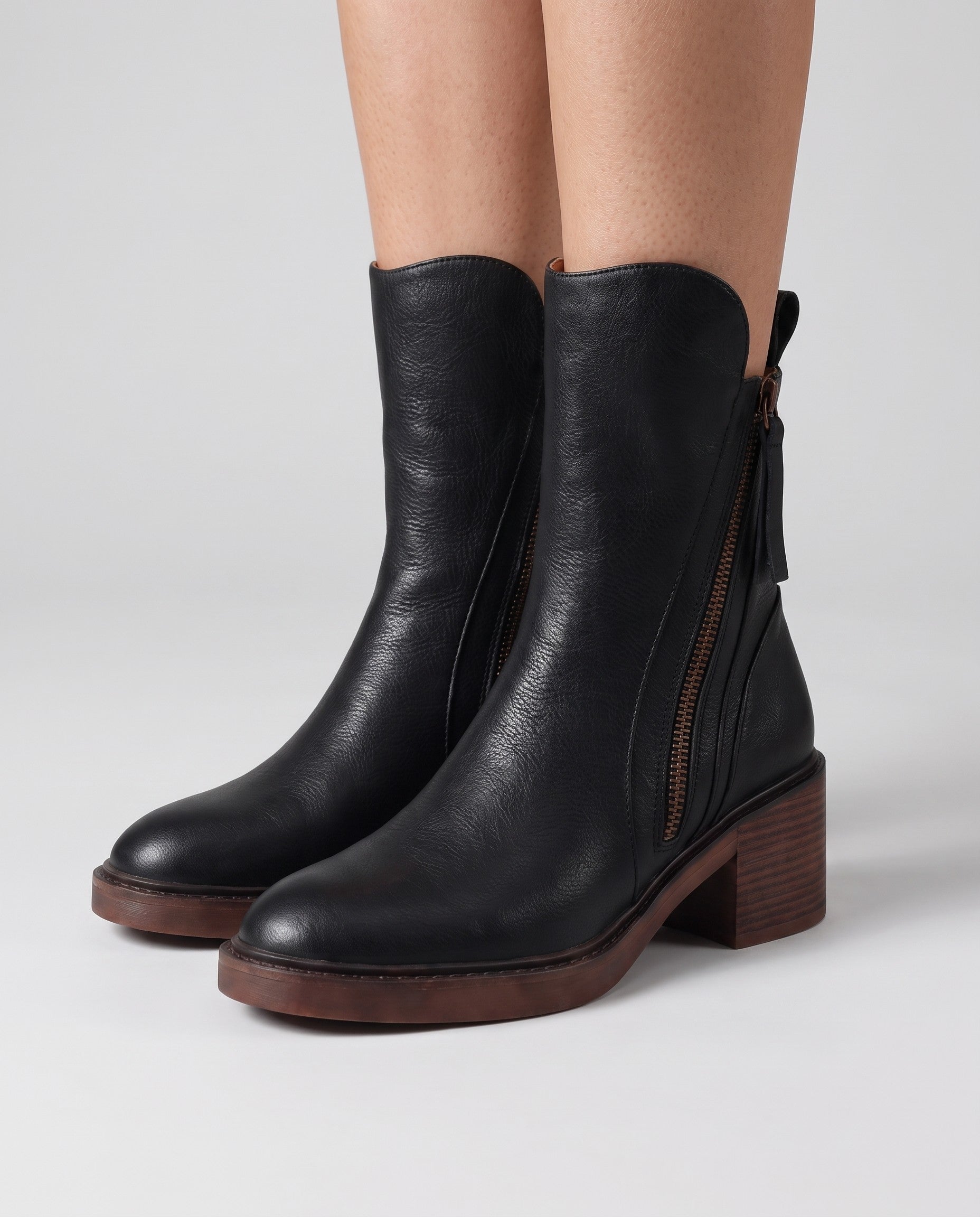 Marlena Block Heel Boots