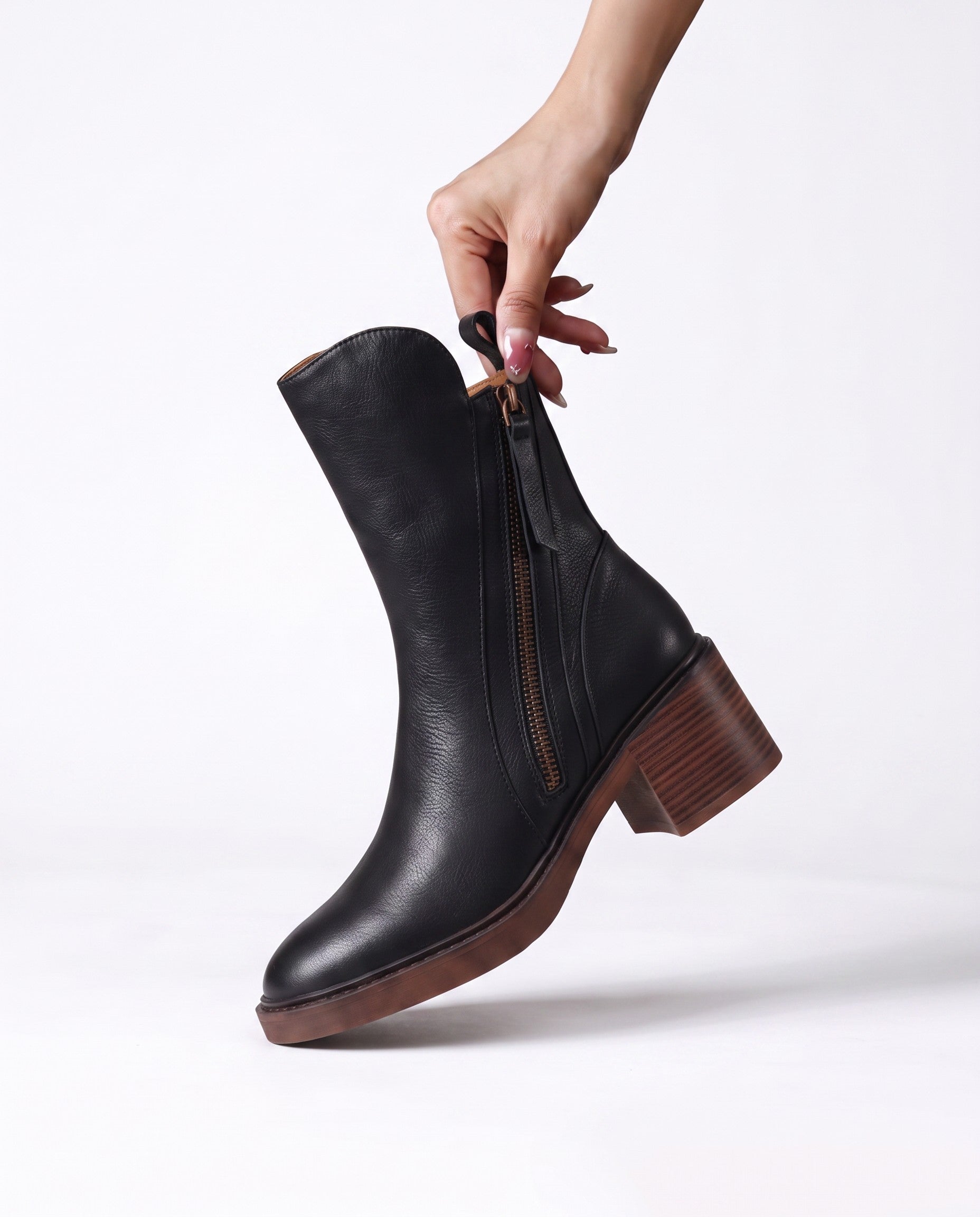 Marlena Block Heel Boots