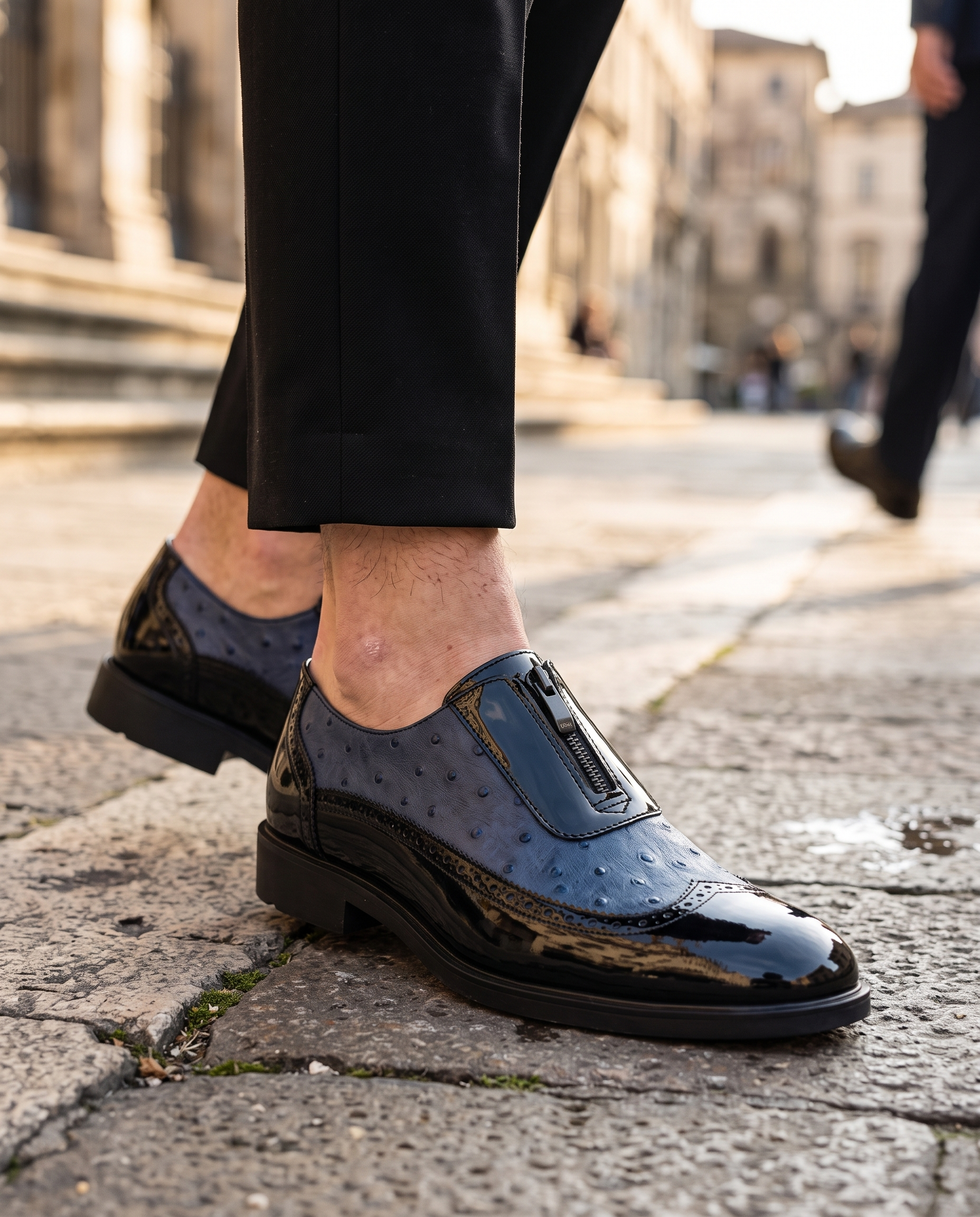 Maverick Genuine Leather Dress Loafers