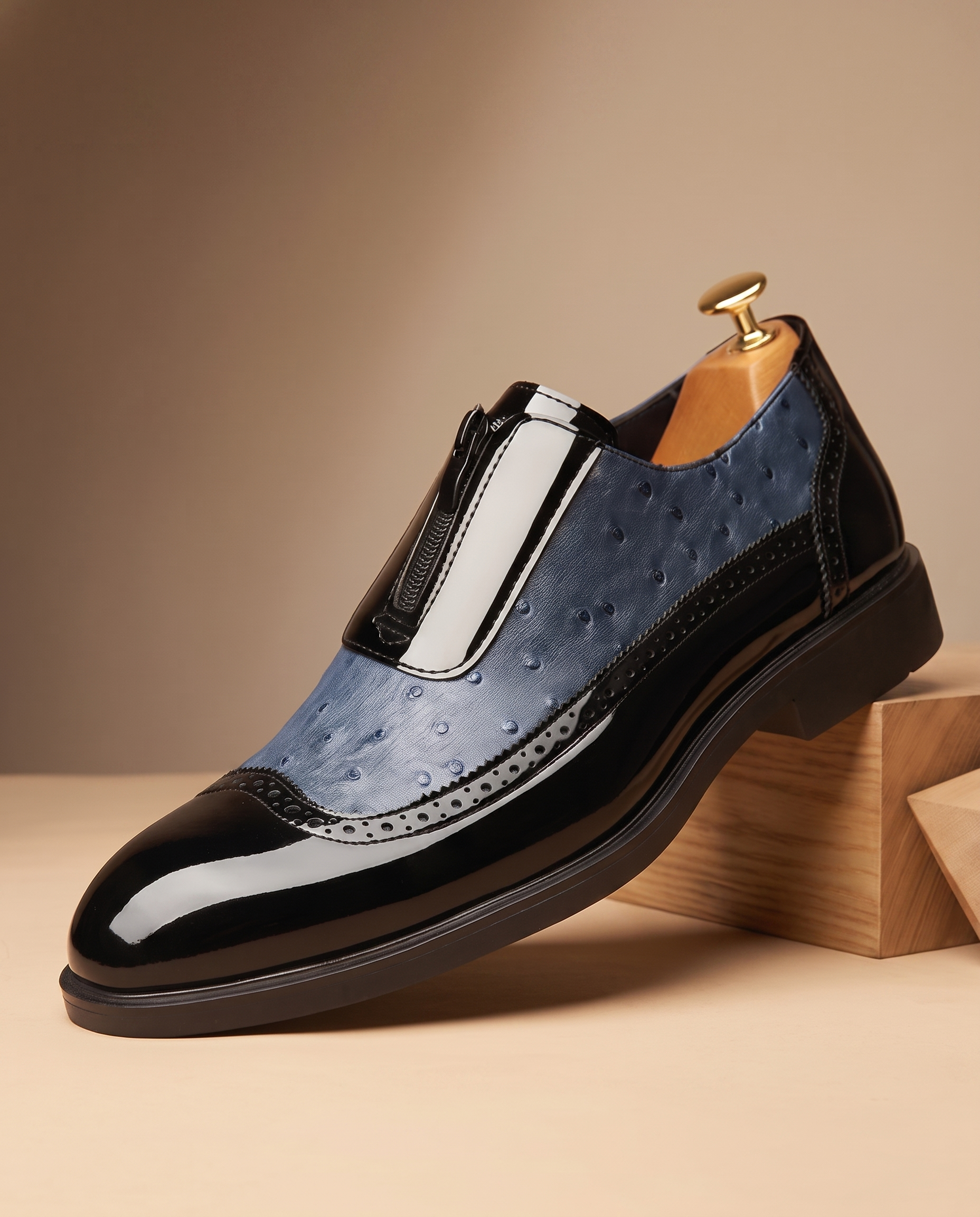 Maverick Genuine Leather Dress Loafers