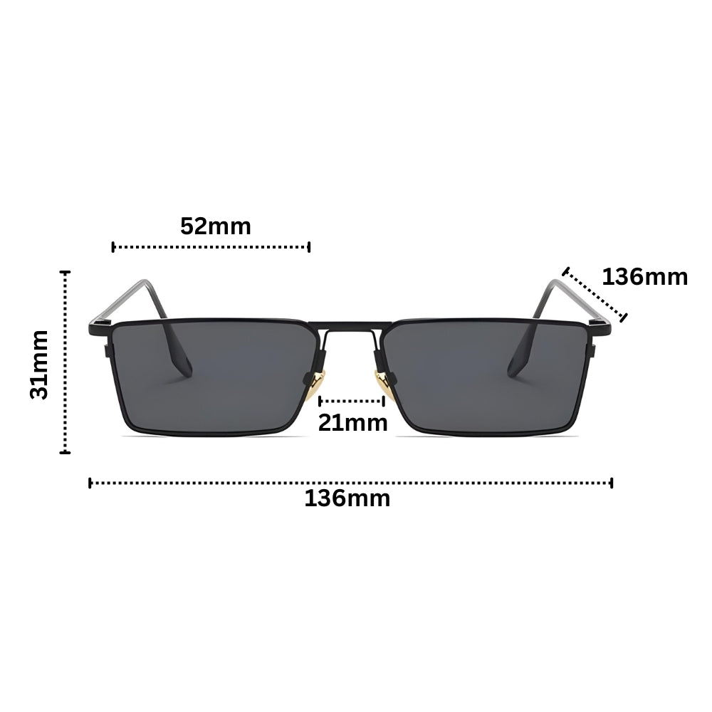 Avant Square Frame Sunglasses