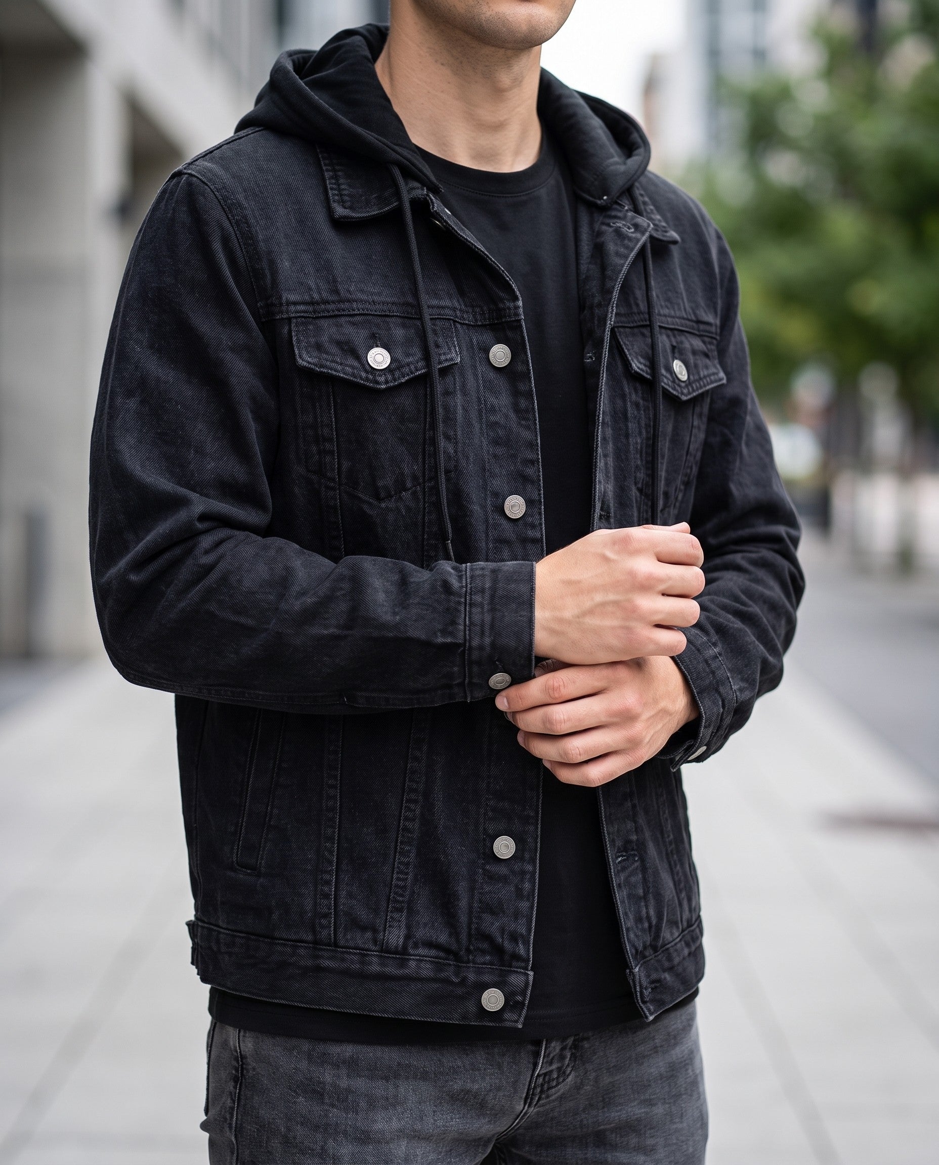 Outland Denim Hooded Jacket