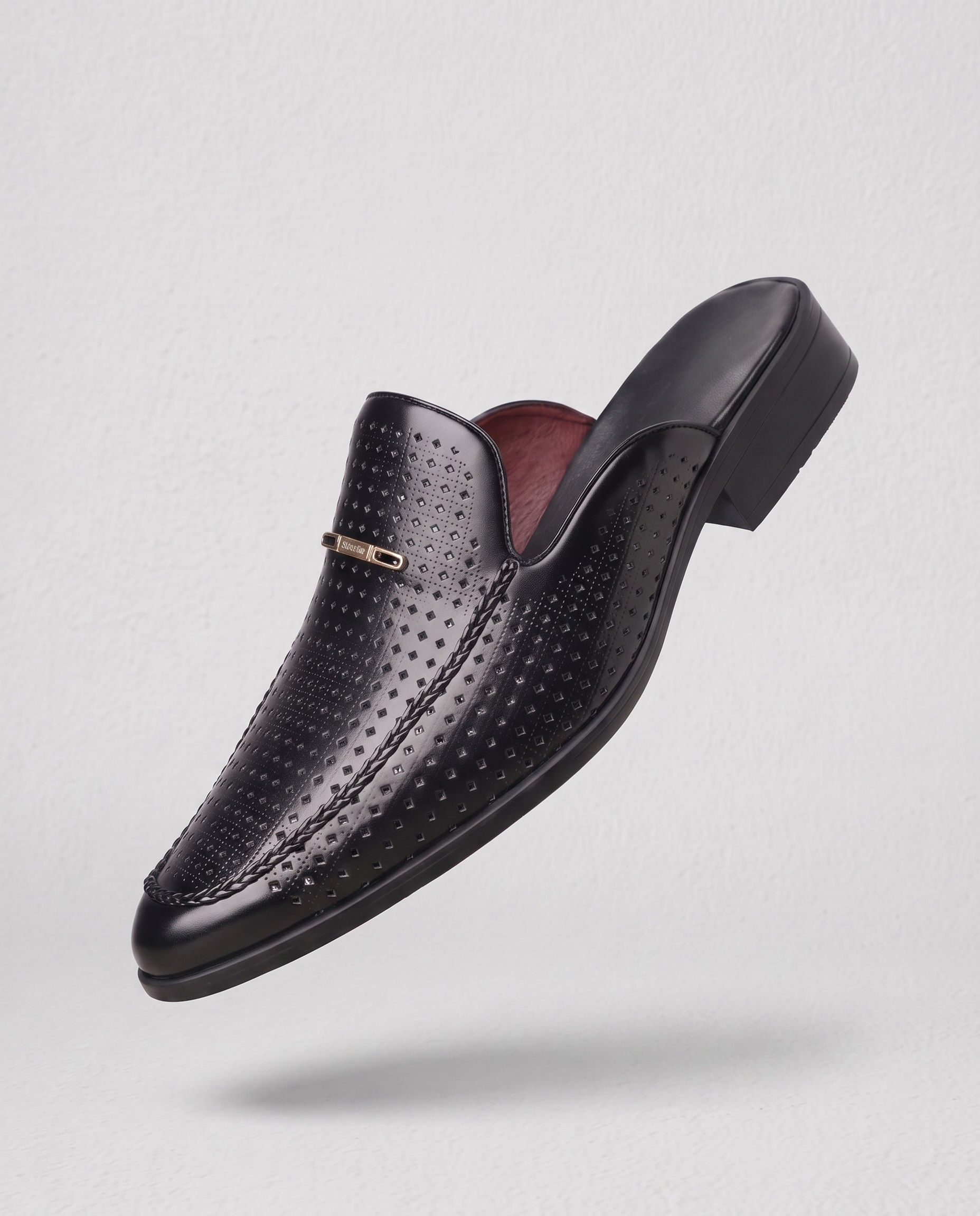 Capri Genuine Leather Slides