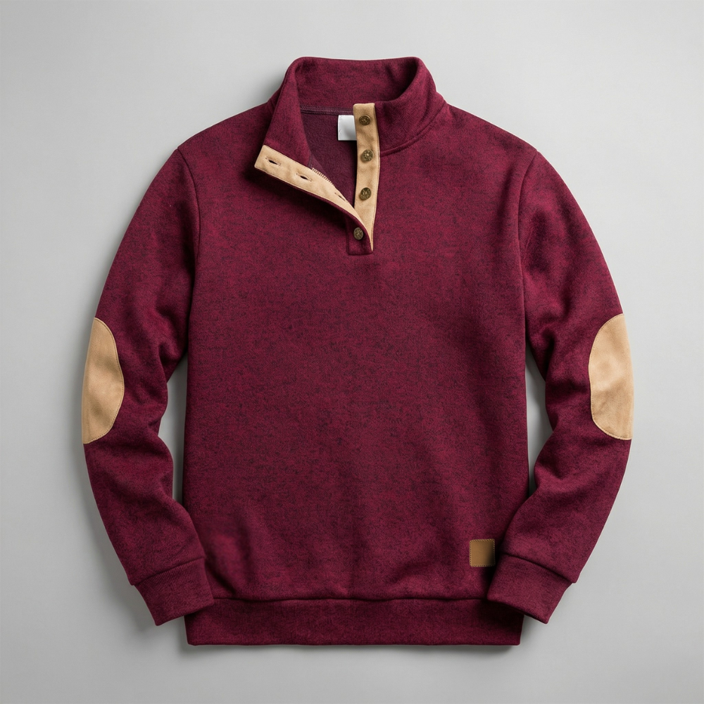 Northfield Button Collar Pullover