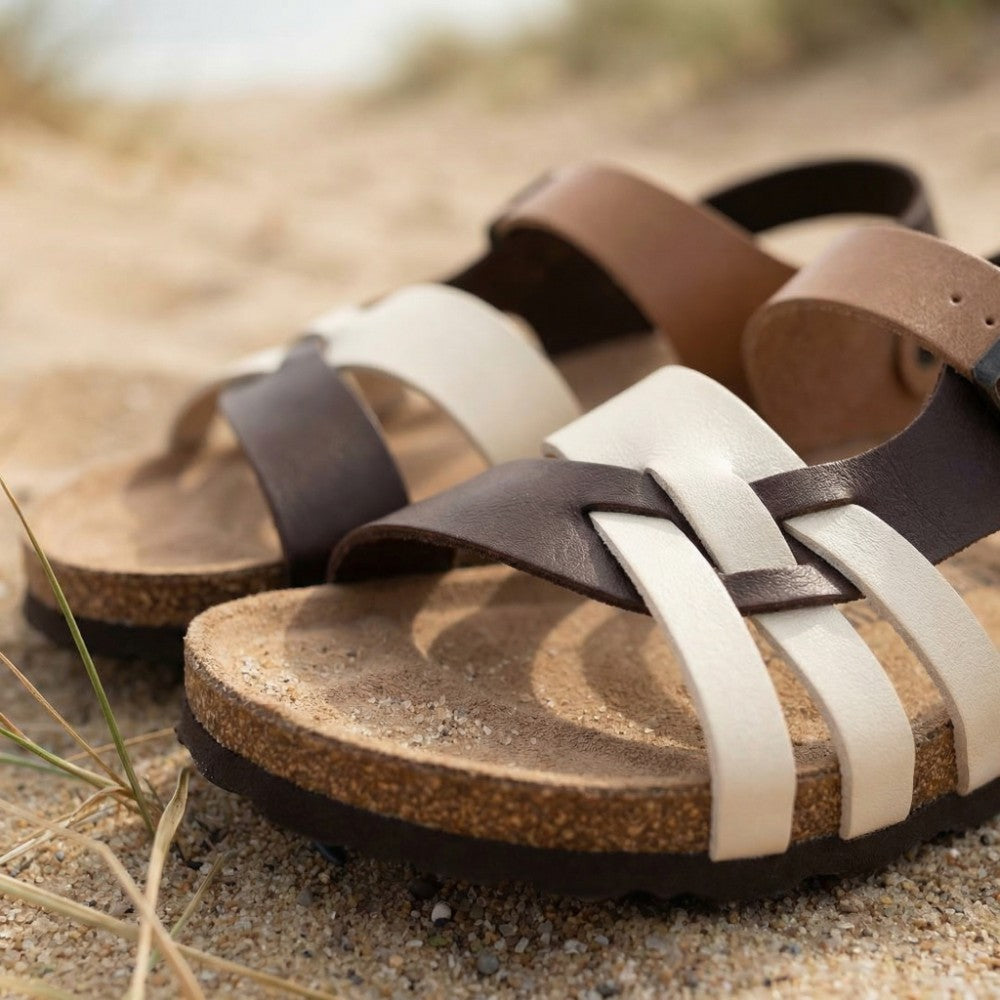 Avalon | Men's Leather Strap Sandals