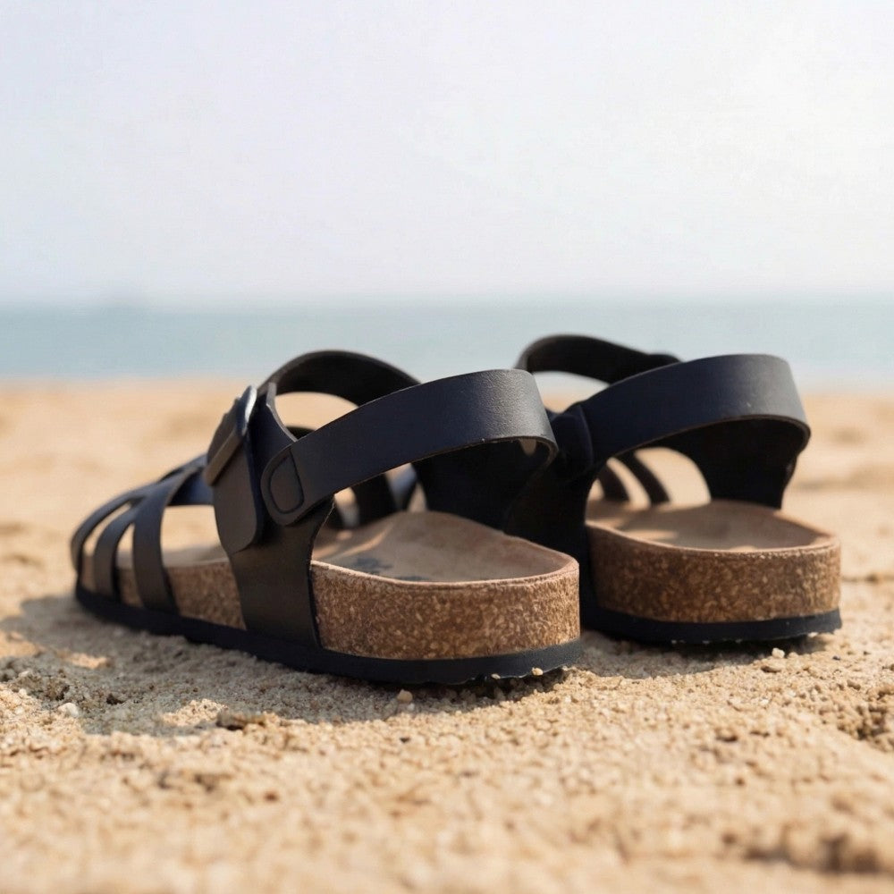 Avalon | Men's Leather Strap Sandals