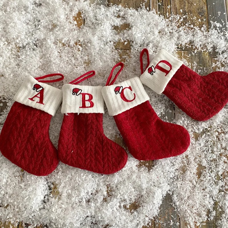 ALPHABET CHRISTMAS STOCKINGS