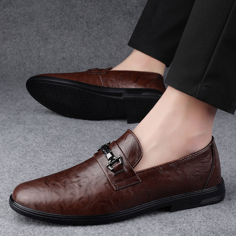 CATANIA GENUINE LEATHER LOAFERS