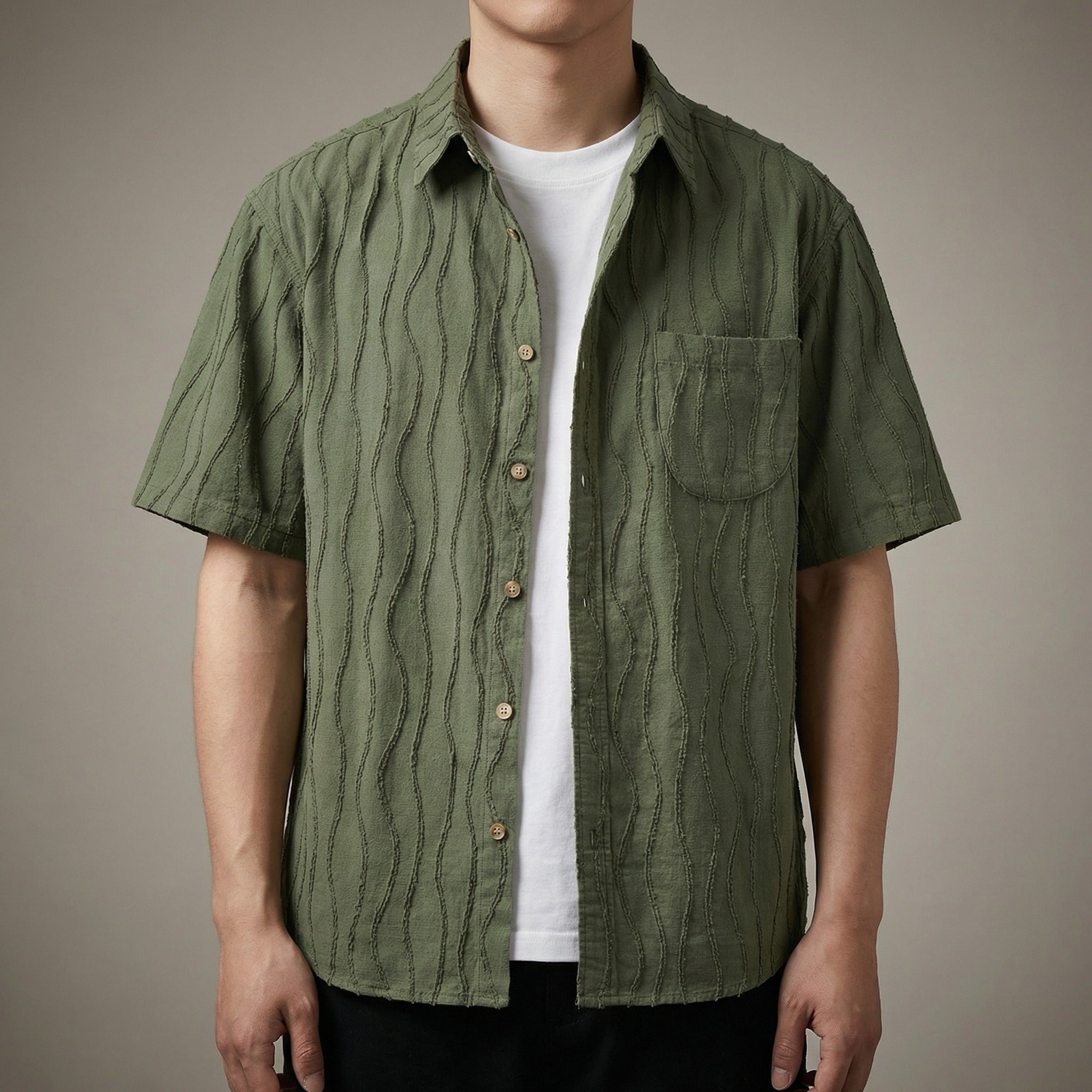 Miles Minimalist Wave Shirt