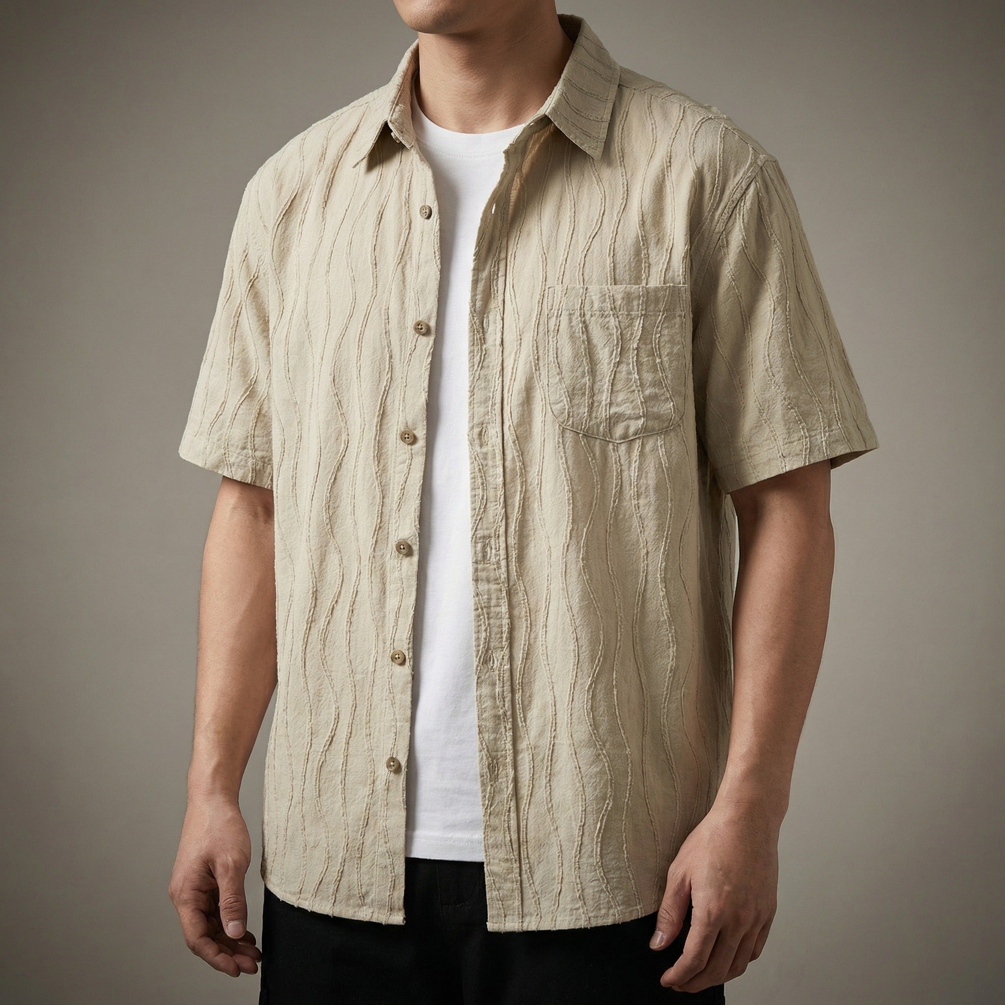 Miles Minimalist Wave Shirt