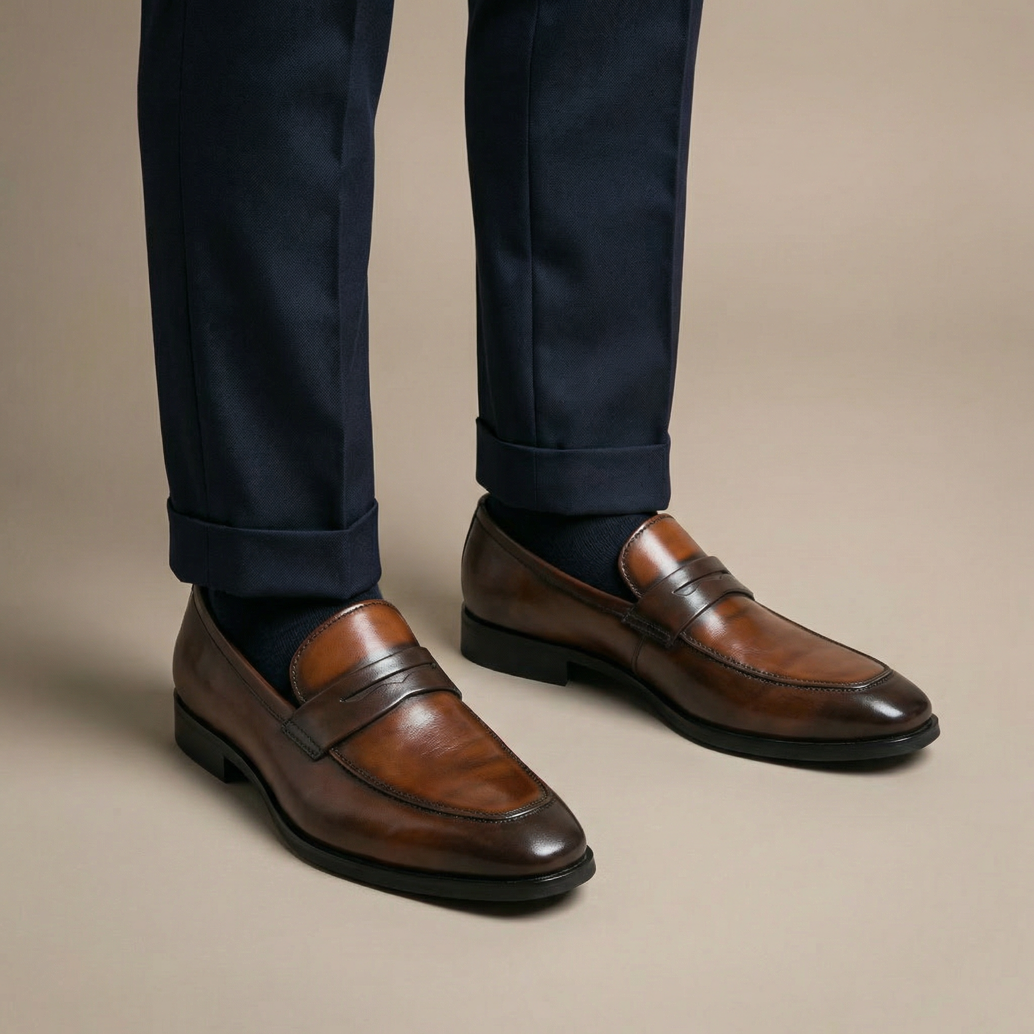 Marcus Genuine Leather Loafers