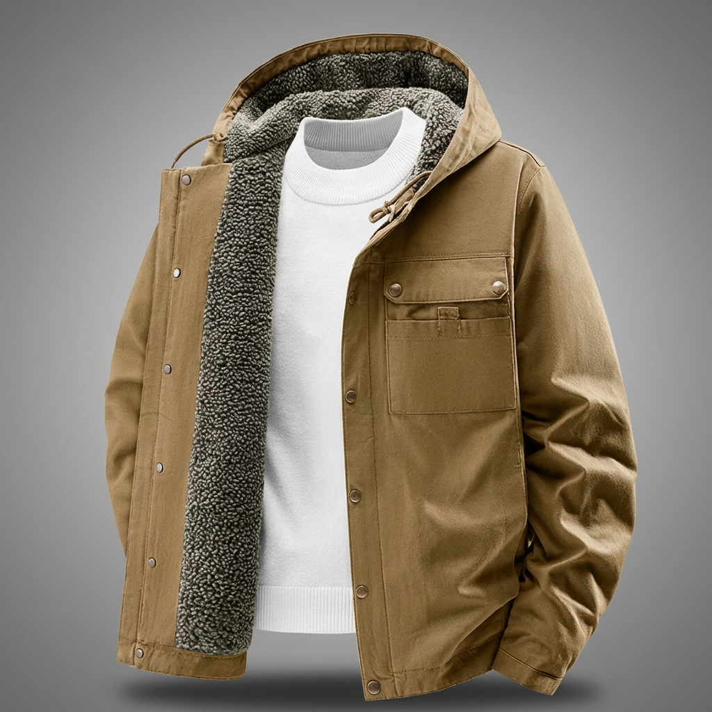 Finn Fleece Lined Hooded Jacket