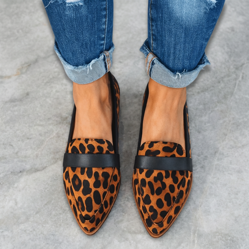 Marie Orthopedic Suede Loafers