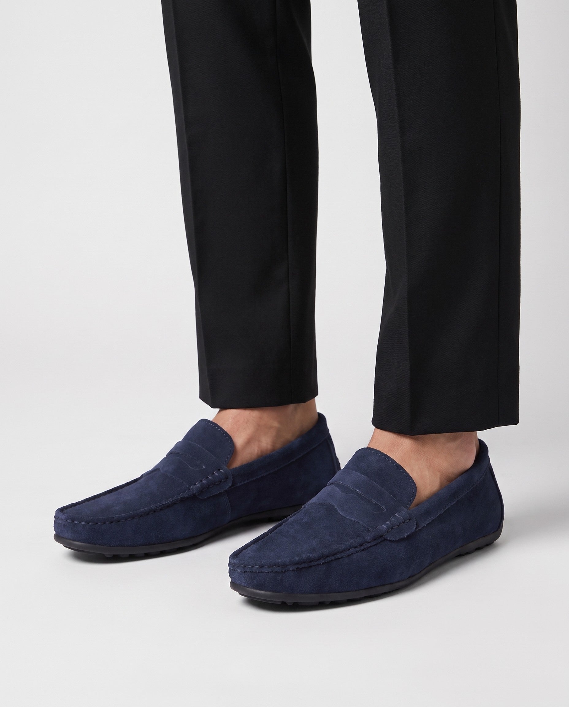 Veloce Genuine Suede Loafers