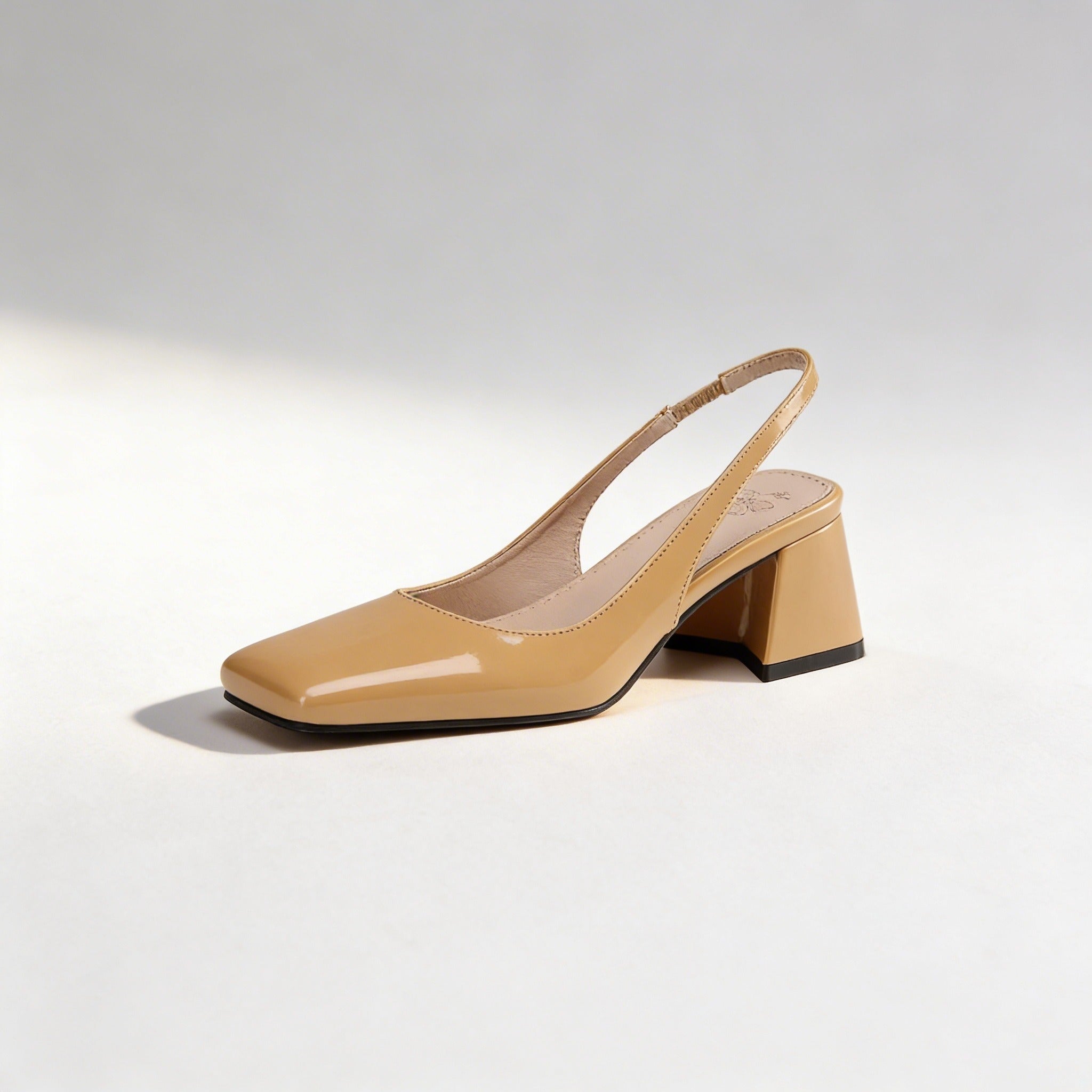 Verona Genuine Leather Block Heels