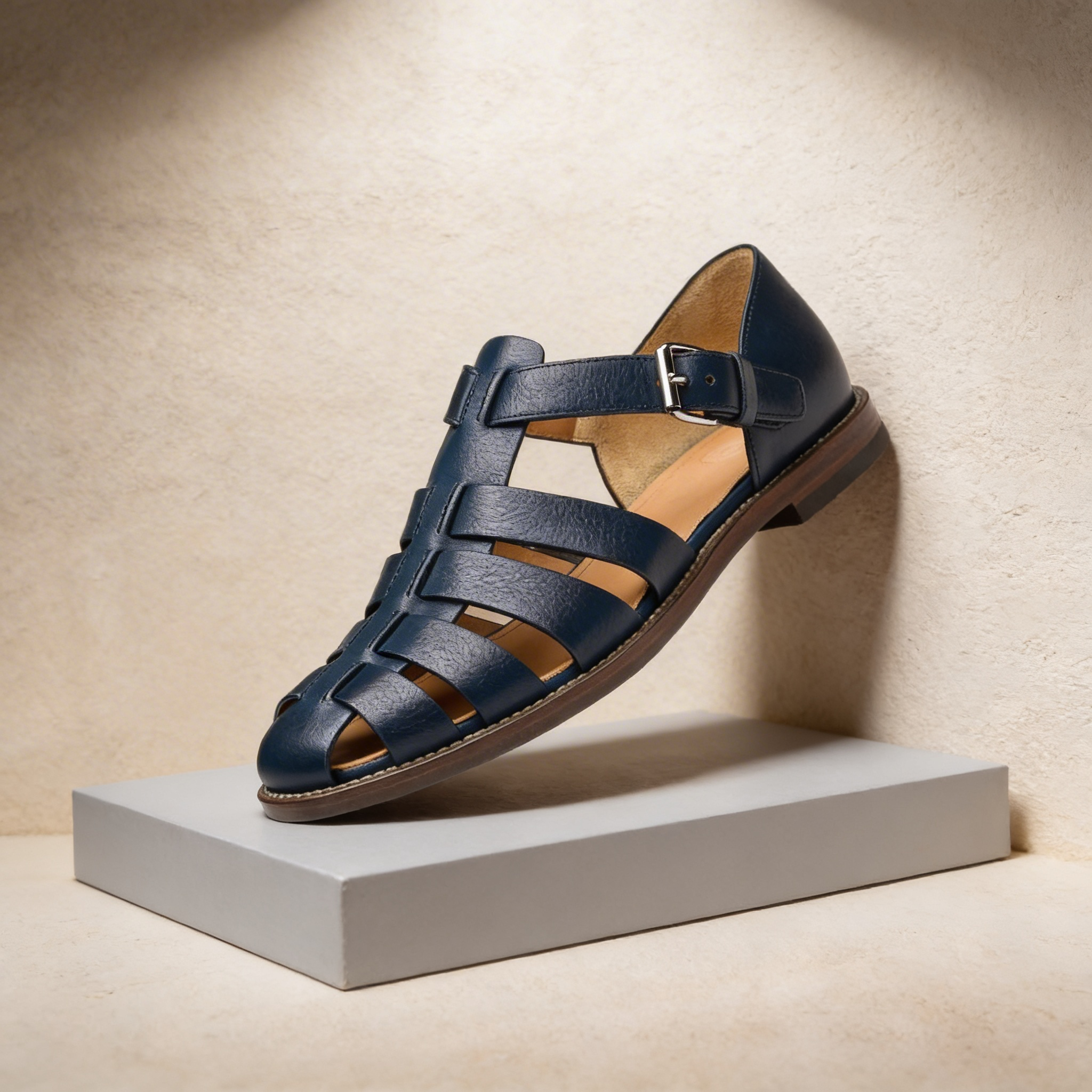 Dante Premium Leather Fisherman Sandals